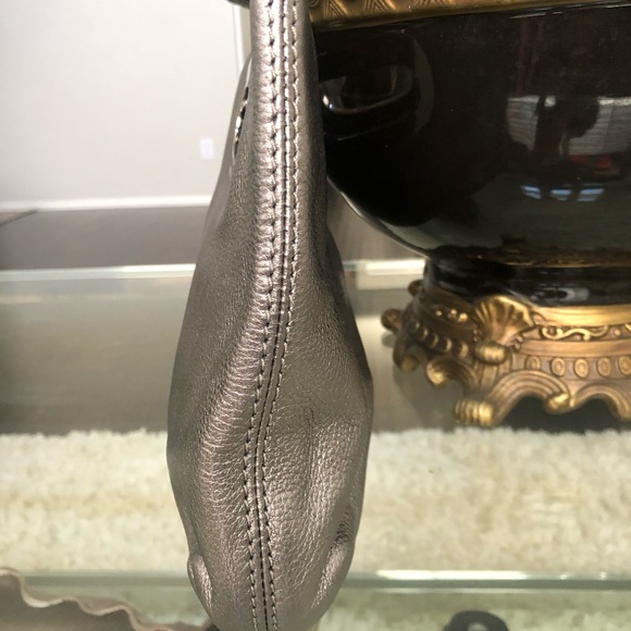 Michael Kors gunmetal Berkley clutch - Picture 4 of 7